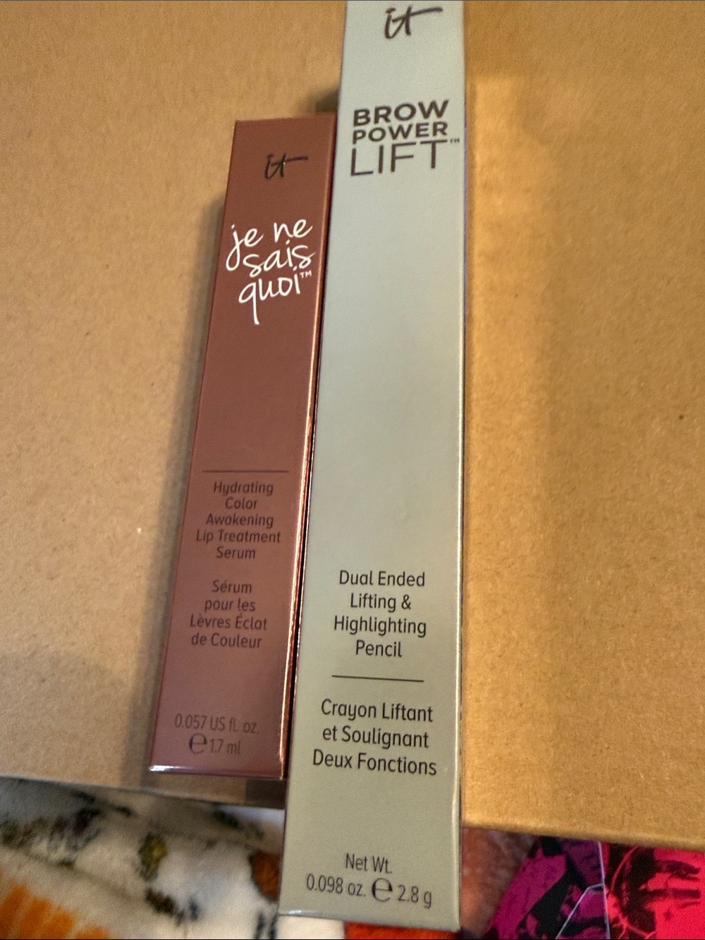 IT Cosmetics Je Ne Sais Quoi Lip Serum & Brow Power Lift Pencil - Rose/Bronze